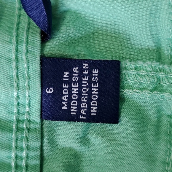 BANDOLINO, green capris size 6. GZREAT FOR GOLF Gme. Very‎ good used condition. - Picture 7 of 9